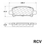 Balatas Disco  Trasera Para Subaru Baja   2003