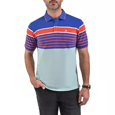 Playera Polo Yale Modern Fit Manga Corta 