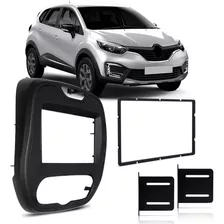 Moldura Painel 2 Din Renault Captur 2017 2018 2019 Japonês