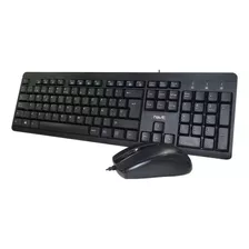 Combo Teclado Y Mouse Havit Hv-kb611cm Usb Color Del Mouse Negro Color Del Teclado Negro