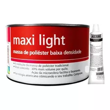 Massa Poliéster 900g Maxi Light Maxi Rubber