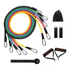 Kit Bandas Elásticas Resistencia Ejercicio Gym Fitness