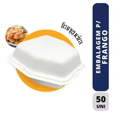 Embalagem De Isopor Térmica Para Frango Assado C/50 Full