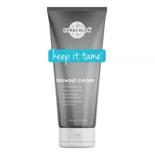 Keracolor Blowout - Crema Suavizante Para El Cabello, Prote.