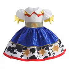 Toy Story Jessie Vestido Cosplay Para Meninas Halloween