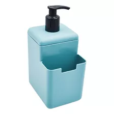 Dispensador De Jabón Líquido 500 Ml Despachador Baño Cocina Color Verde Agua