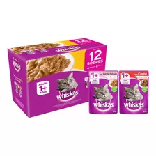 Alimento Húmedo Para Gato Adulto Whiskas Pack X12 Und 85g