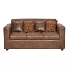 Sofa 3 Cuerpos Essenza Modelo Phuket Pu Cafe