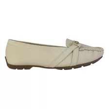 Mocassim Loafer Confort Modare Napa Creme - 7035.653