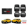 Tapetes 4 Piezas Charola 3d Logo Audi A8 2002 2003 2004 2005