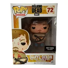 Funko Pop! Daryl Dixon 72 Hot Topic Poncho Sangre Vinil M