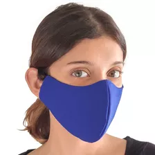 Mascarilla Antifluido Reutilizable Uv50+ Azul Mimulti