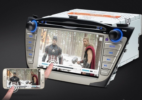 Estereo Dvd Gps Hyundai Ix35 Bluetooth Touch Radio Usb Sd Hd Foto 5