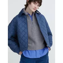 Uniqlo Pufftech Chamarra Azul L