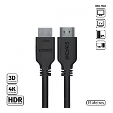 Cabo Hdmi 15 Metros Pcyes 2.0 4k Phm20-15