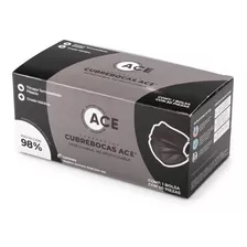 Cubrebocas Ace Premium Caja Con 50 Piezas 