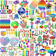 Brinquedo Poper Push Pop Sensory Fidget 52pcs