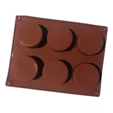 Molde Silicona Ideal Bañar Galletas Oreo, Chocolates O Jabón