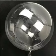 5 Unidades Balão Bubble 24 Polegadas 60cm Transparente Top! Liso