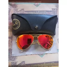 Lentes De Sol Ray-ban Aviator Large Metal 112/40 3p