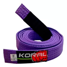 Faixa Jiu-jitsu Adulto Koral Roxa