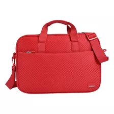 Porta Laptop American Tourister Snap Max Color Rojo Diseño De La Tela Liso