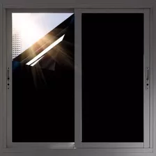Adesivo Blackout Bloqueia Luz Solar Porta Janela - 1m X 60cm
