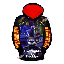 Fnaf Sudadera Five Nights At Freddys Animatronicos Peluche