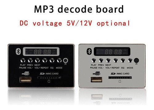 Menos Mp3 Wma Fm Decoder Board Mdulo De Audio Usb Radio Foto 5