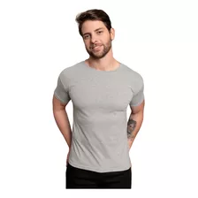 Camiseta Masculina Algodão Básica Camisa Atacado Lisa