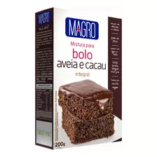 Mistura P/ Bolo Integral De Aveia E Cacau Magro 200g