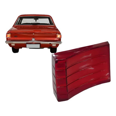 Lente Lanterna Traseira Opala Lado Esquerdo 1969 Ate 1974