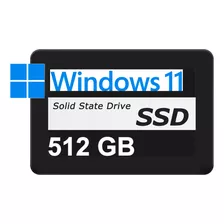 Ssd 512gb Com Windows 11 Instalado