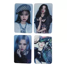 Set Photo Card × 4 U. Blackpink. Jennie, Lisa, Jisoo, Rose