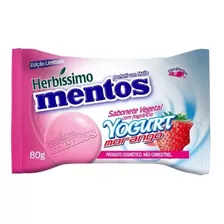 Mentos Sabonete Vegetal 80g Yogurt Morango - Herbíssimo