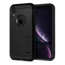 Funda Spigen Tough Armor Para iPhone XR Negro Mate