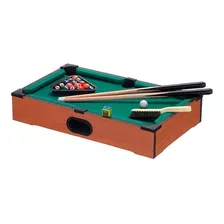 Mini Bilhar (51x31x10) Sinuca Snooker Infantil Maior Mesa To