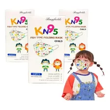 Kn95 Fish Shape Kids (20uni) Certificadas, Originales