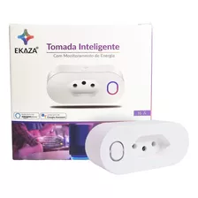 Tomada Inteligente Wi-fi Smart 16a Automação 110/220v