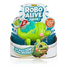 Juguete De Baño De Cocodrilo Para Bebés Robo Alive Junior Co