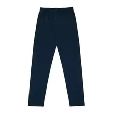 Calça Legging Infantil Flanela Malwee Marinho Escola