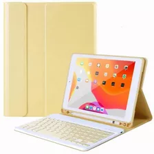 Capa De Teclado Para iPad 8 E iPad 7 (10,2 Polegadas).