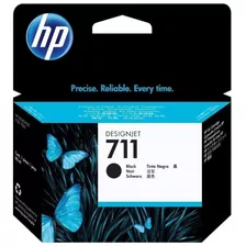 Cartucho Hp 711 Negro Original Cz129a Plotter 80ml T120 T520