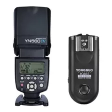 Flash Yongnuo 560 Iv + Radio Rf-603ii + Difusor Nuevo 