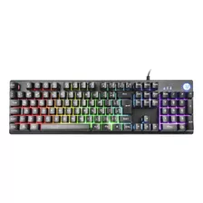 Teclado Gamer Hp K500f Preto, Membrana, Led, Abnt2