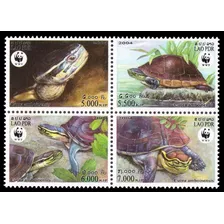 Fauna Wwf - Tortuga De Caja - Laos - Serie Mint