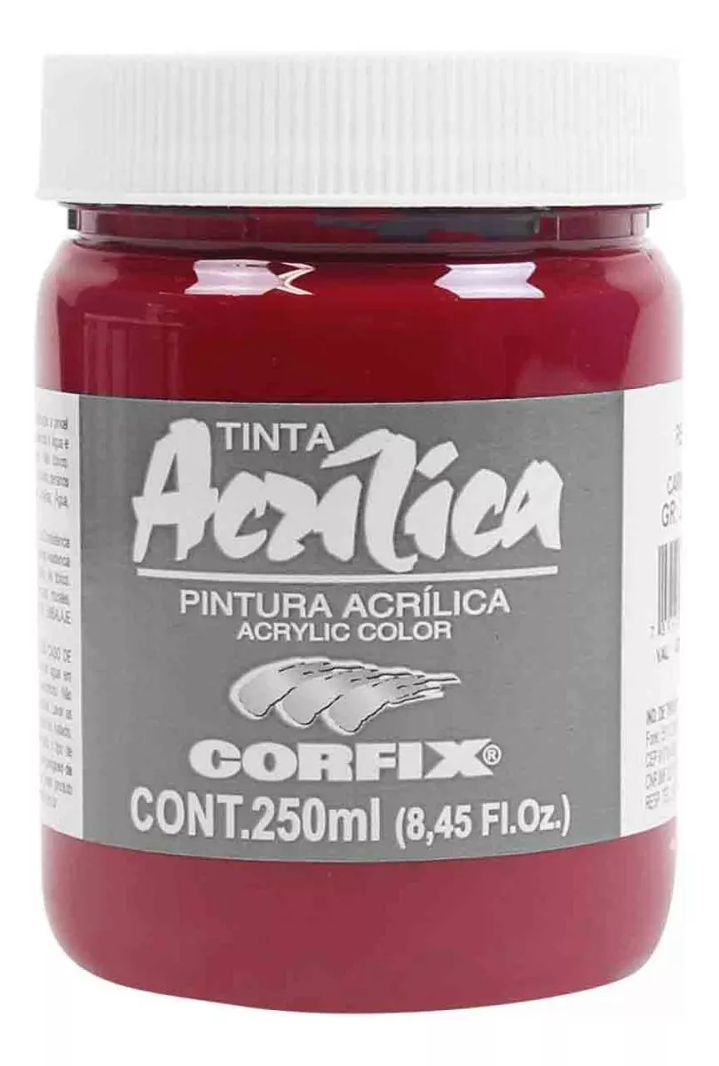 Tinta Acrilica Corfix G2 59 Carmim 250ml
