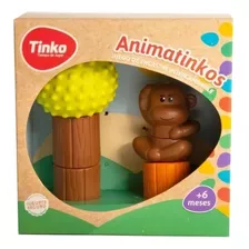 Juego Didáctico De Goma Y Encastre Tinko 8104 Mono Y Árbol 