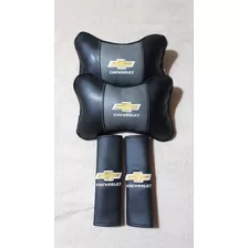 Kit De 2 Almohadas Cervicales Y 2 Protectores De Cinturón De