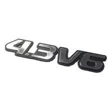 Emblema Adesivo 4.3v6 Blazer S10 Pick Up Cromado Resinado